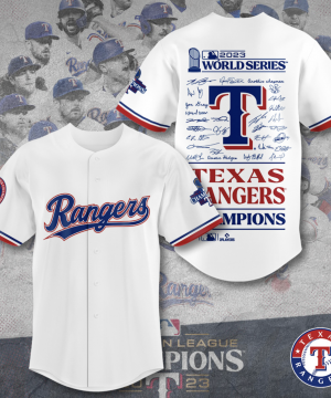 Texas Rangers MLB Baseball Jersey | Lightweight & Durable Material