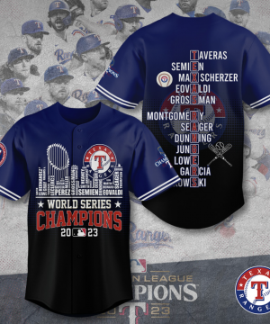 Texas Rangers MLB Baseball Jersey | Soft Fabric & Easy Care
