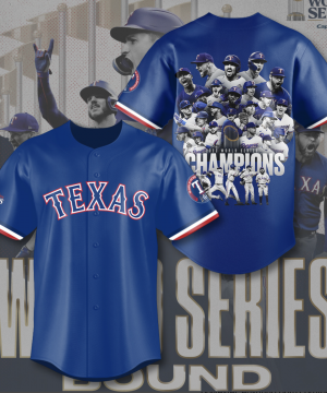 Texas Rangers MLB Personalized Style Baseball Jersey | Perfect for Sports & Daily Wear