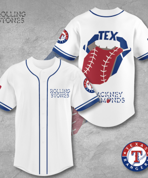 Texas Rangers MLB Personalized Style Baseball Jersey | Stylish & Breathable Sportswear