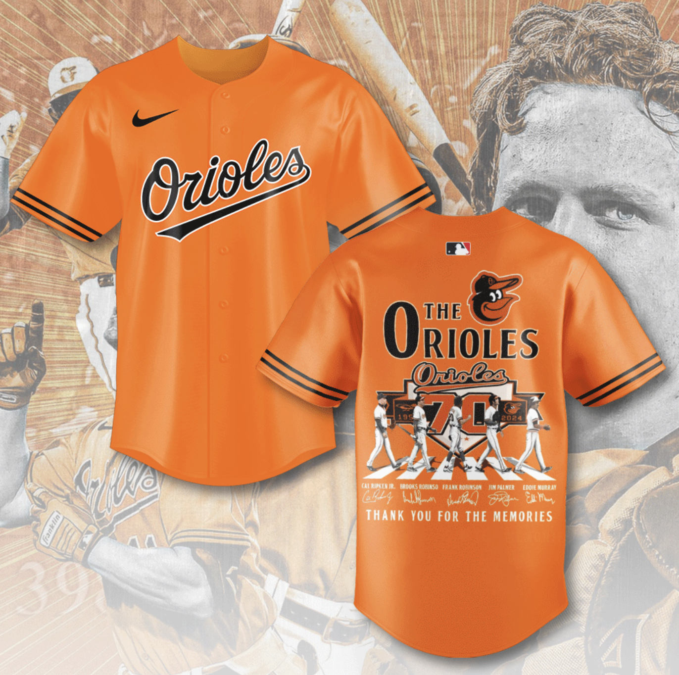 Baltimore Orioles MLB Baseball Jersey | Stylish & Breathable Sportswear
