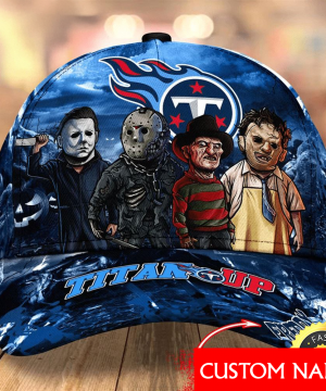 Tennessee Titans Horror Legends Custom Cap | NFL Halloween Edition
