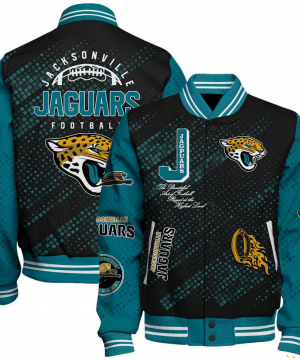 Jacksonville Jaguars NFL Varsity Jacket – Retro Baseball Style