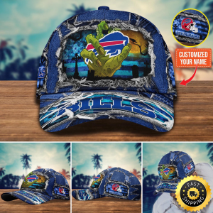 Buffalo Bills NFL Halloween Cap 2025 | Custom Name Zombie NFL Hat