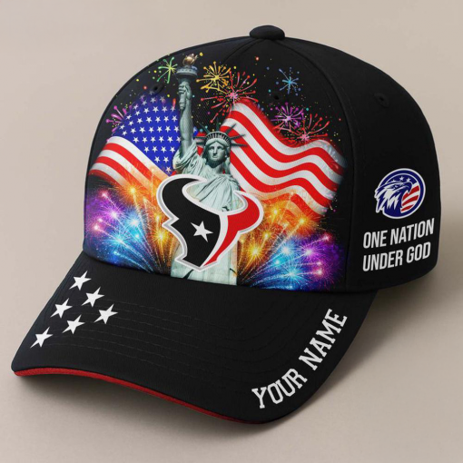 Houston Texans NFL Baseball Cap 2025 – Stars & Stripes Edition - Image 2