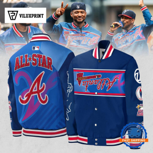 Atlanta Braves Usher 2025 MLB All-Star Game Baseball Jacket | Custom Name NFL Fan Edition