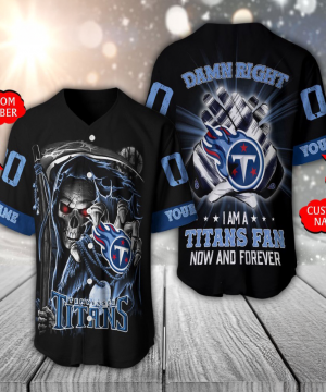 Tennessee Titans NFL Jersey with Name & Number | Hardcore Fan Style