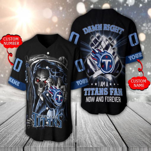 Tennessee Titans NFL Jersey with Name & Number | Hardcore Fan Style - Image 2