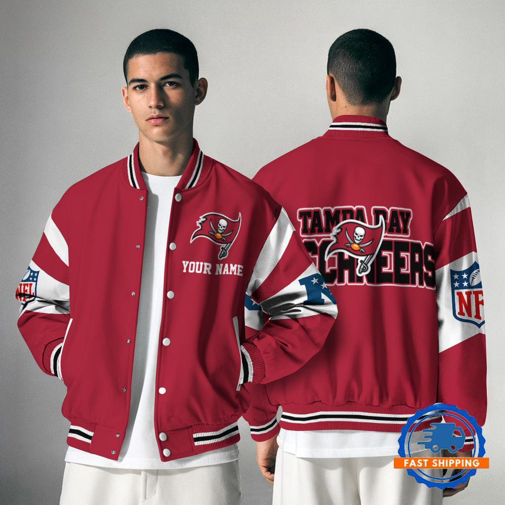 Washington Commanders NFL Varsity Jacket | Custom Name Team Baseball Bomber for Fans