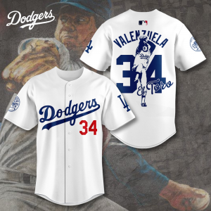 Los Angeles Dodgers MLB Baseball Jersey – Custom Name & Number | MLB Fan Edition