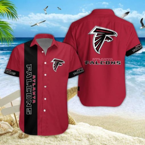 Atlanta Falcons NFL Summer Hawaiian Shirt & Shorts - Image 2
