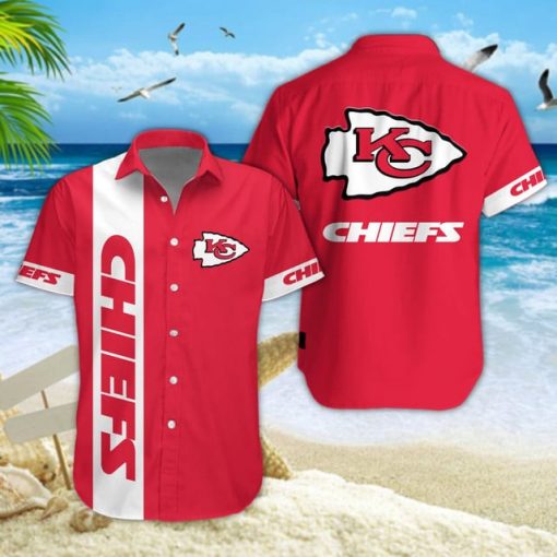 Kansas City Chiefs NFL Summer Hawaiian Shirt & Shorts - Image 2