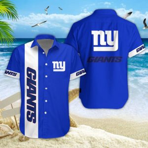 New York Giants NFL Summer Hawaiian Shirt & Shorts