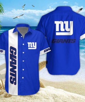 New York Giants NFL Summer Hawaiian Shirt & Shorts