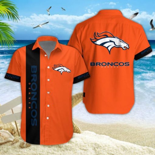 Denver Broncos NFL Summer Hawaiian Shirt & Shorts - Image 2