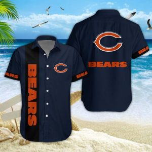 Chicago Bears NFL Summer Hawaiian Shirt & Shorts