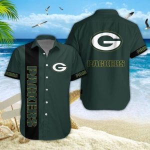 Green Bay Packers NFL Summer Hawaiian Shirt & Shorts