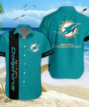 Miami Dolphins NFL Summer Hawaiian Shirt & Shorts