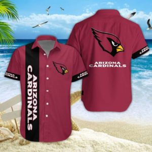 Arizona Cardinals NFL Summer Hawaiian Shirt & Shorts