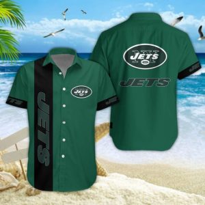 New York Jets NFL Summer Hawaiian Shirt & Shorts