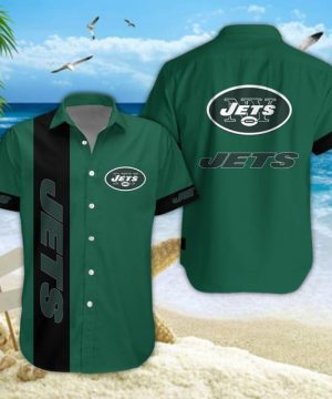 New York Jets NFL Summer Hawaiian Shirt & Shorts