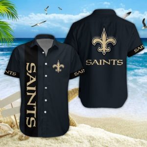 New Orleans Saints NFL Summer Hawaiian Shirt & Shorts