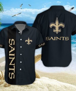 New Orleans Saints NFL Summer Hawaiian Shirt & Shorts