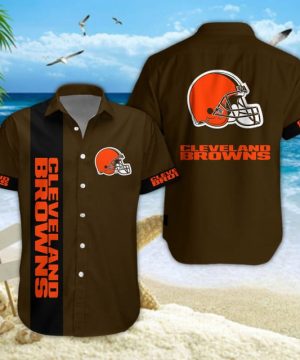 Cleveland Browns NFL Summer Hawaiian Shirt & Shorts