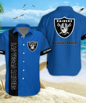 Las Vegas Raiders NFL Summer Hawaiian Shirt & Shorts