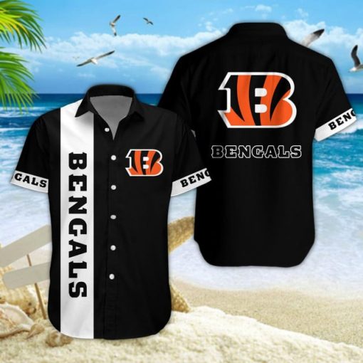 Cincinnati Bengals NFL Summer Hawaiian Shirt & Shorts - Image 2