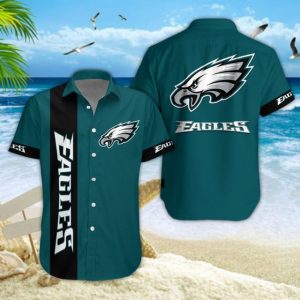 Philadelphia Eagles NFL Summer Hawaiian Shirt & Shorts