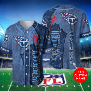 Personalized Tennessee Titans NFL Baseball Jersey Fan Favorite Jerseys