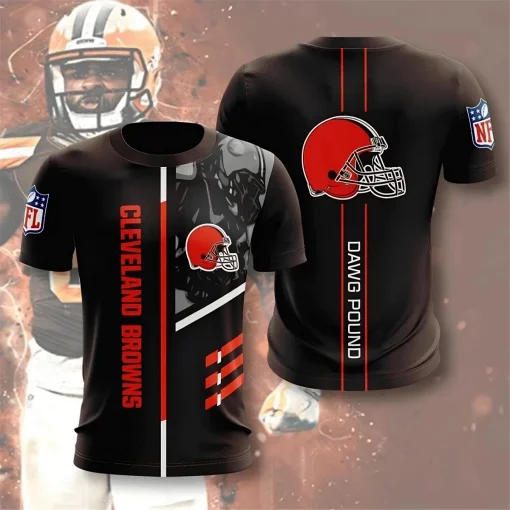 Cleveland Browns NFL Men’s Graphic T-Shirt - Image 2